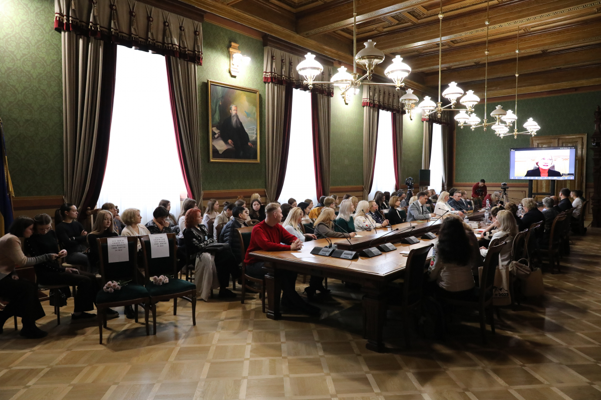 Фото із заходу у Львівській політехніці