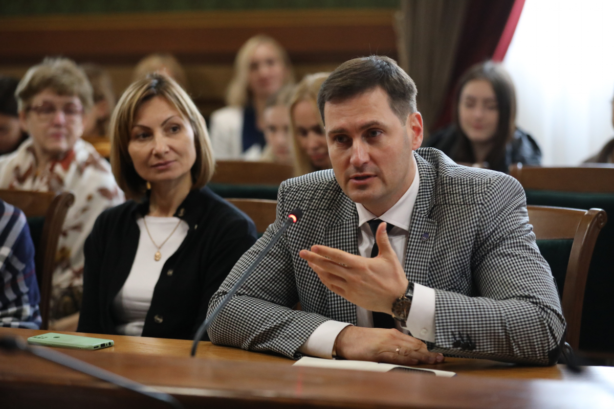 Фото із заходу у Львівській політехніці