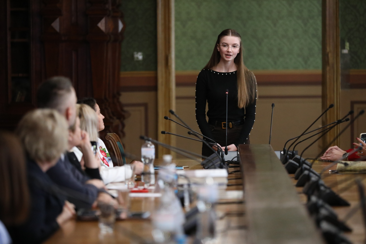 Фото із заходу у Львівській політехніці