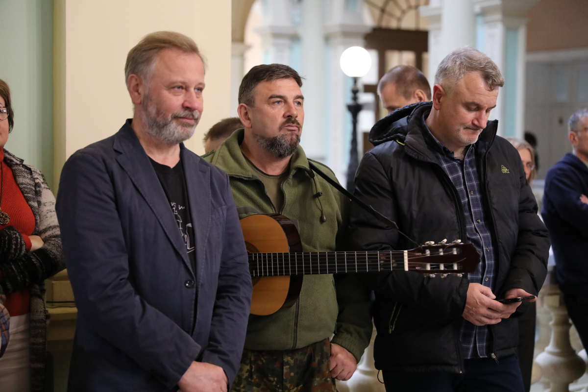Фото з відкриття виставки