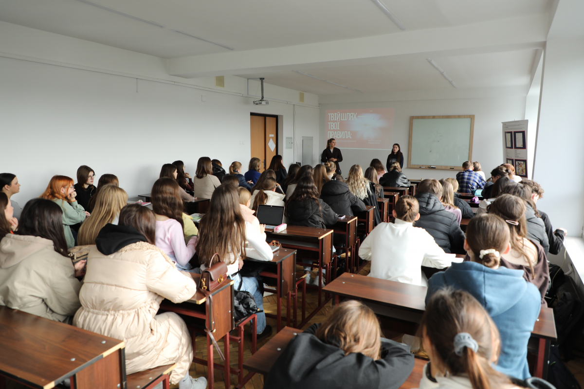 Фото із зустрічі у Львівській політехніці