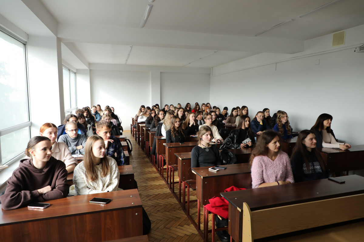 Фото із зустрічі у Львівській політехніці