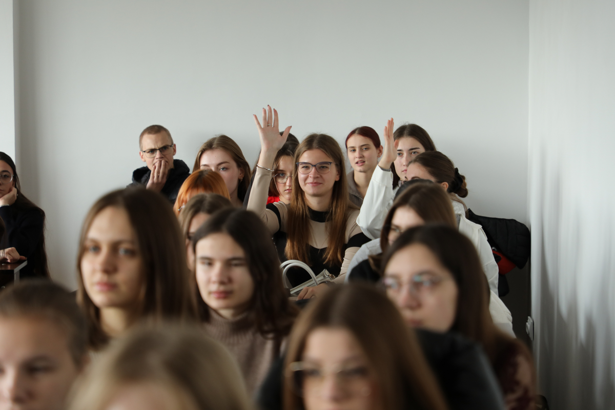 Фото із зустрічі у Львівській політехніці