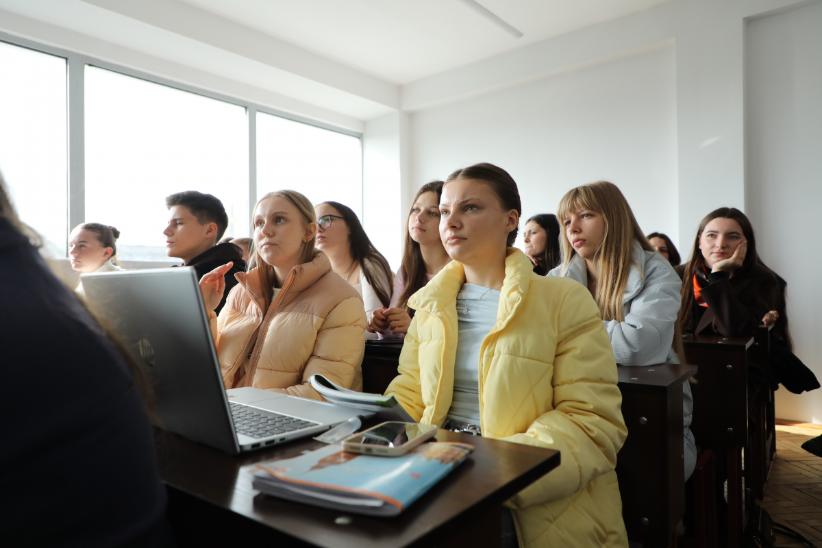 Фото із зустрічі у Львівській політехніці
