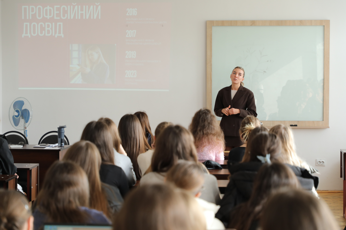 Фото із зустрічі у Львівській політехніці