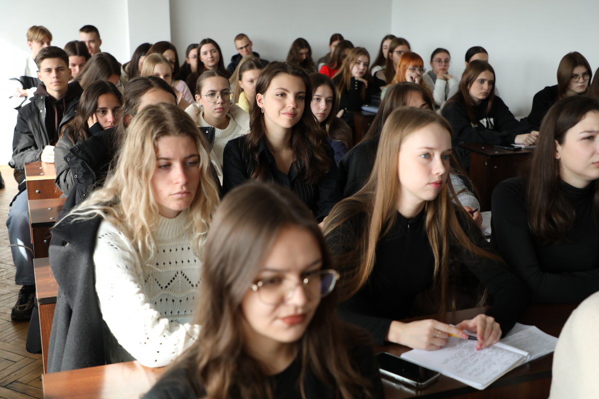 Фото із зустрічі у Львівській політехніці