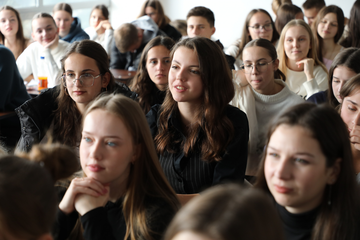 Фото із зустрічі у Львівській політехніці