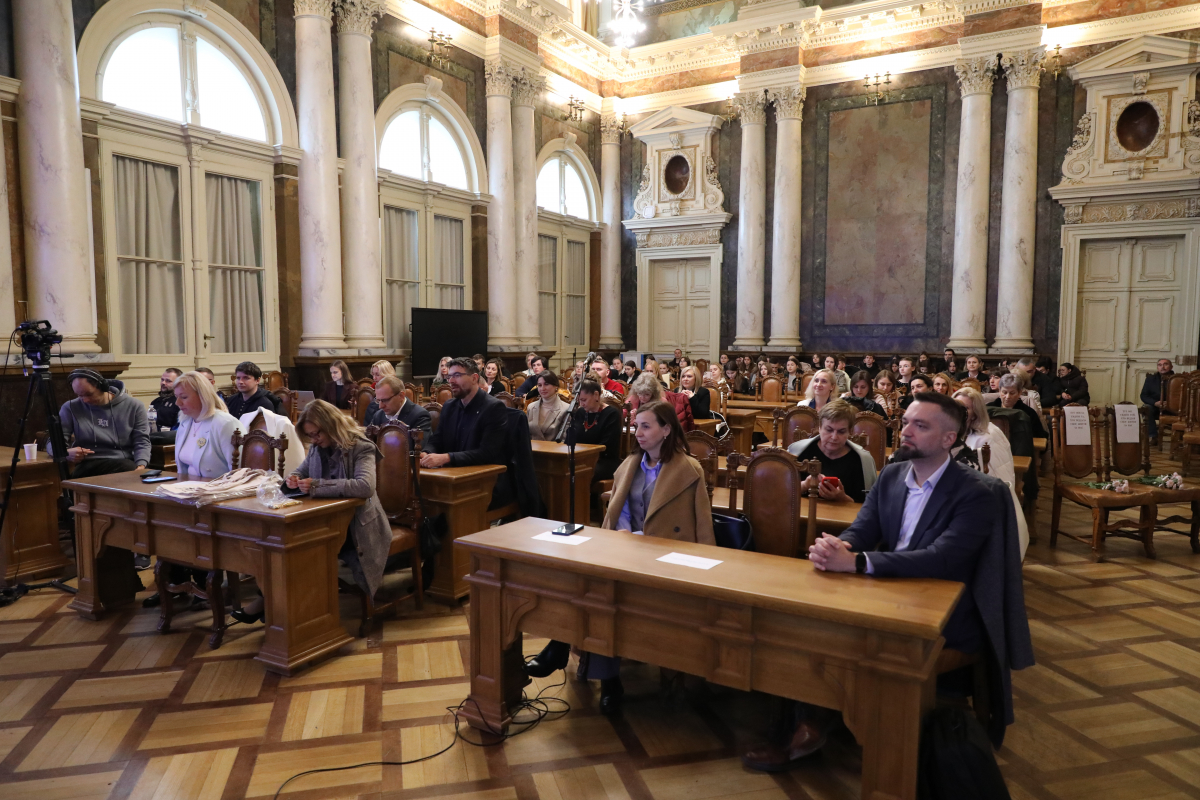 Фото із зустрічі у Львівській політехніці