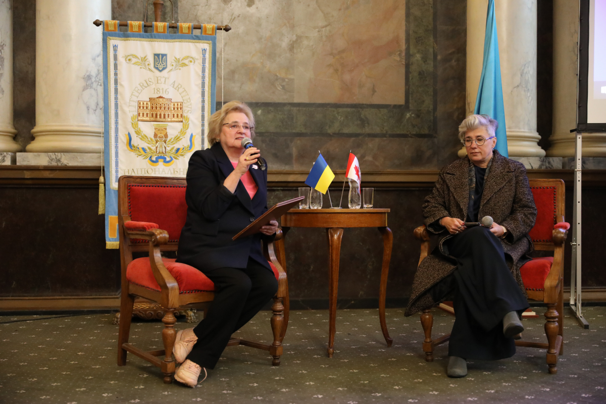 Фото із зустрічі у Львівській політехніці