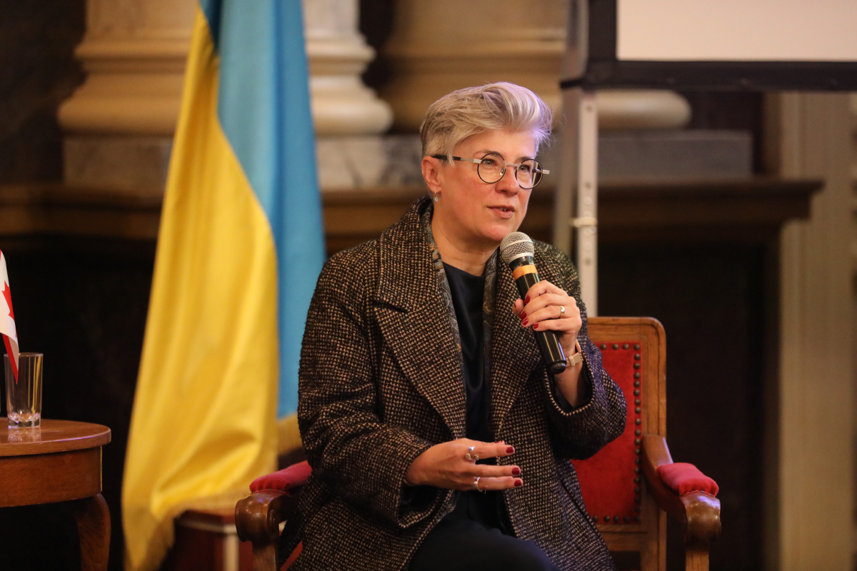 Фото із зустрічі у Львівській політехніці