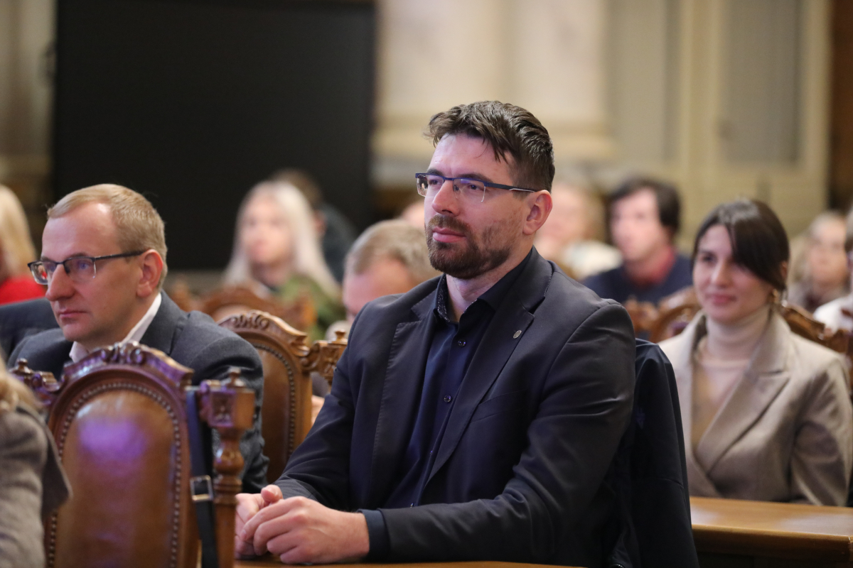 Фото із зустрічі у Львівській політехніці