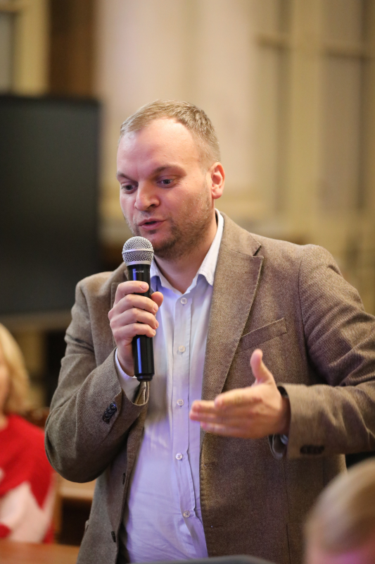 Фото із зустрічі у Львівській політехніці