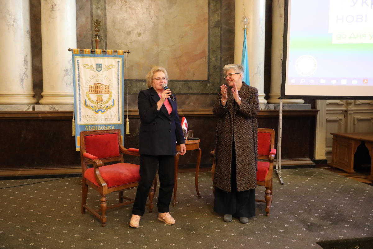 Фото із зустрічі у Львівській політехніці