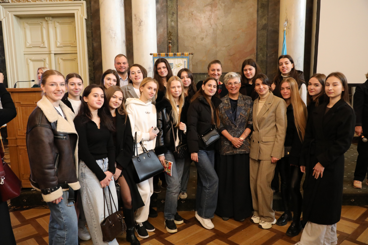 Фото із зустрічі у Львівській політехніці