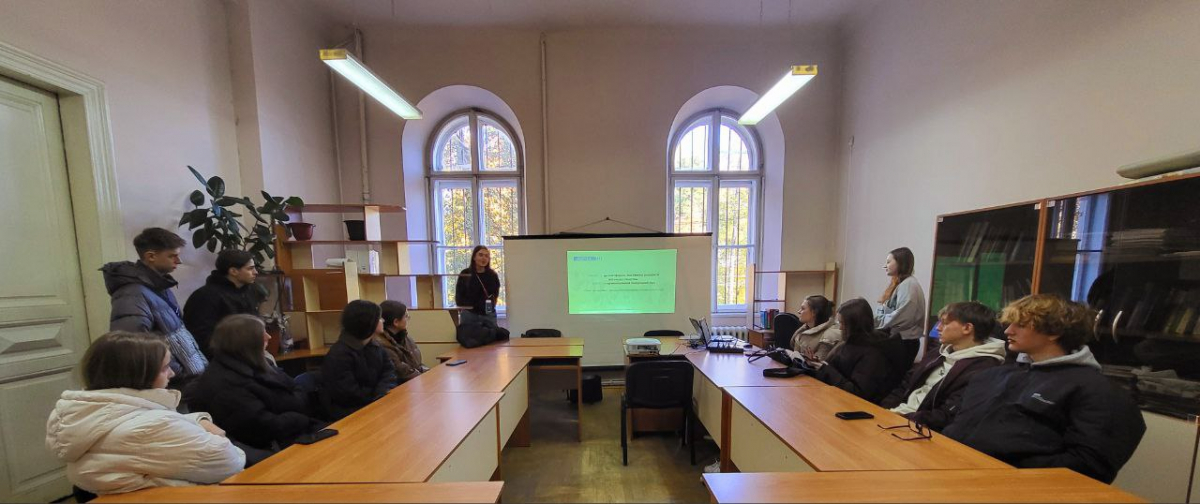 Фото із зустрічі на кафедрі МІ