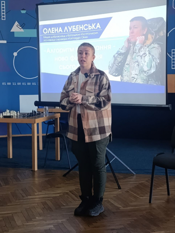 Фото із зустрічі у Львівській політехніці