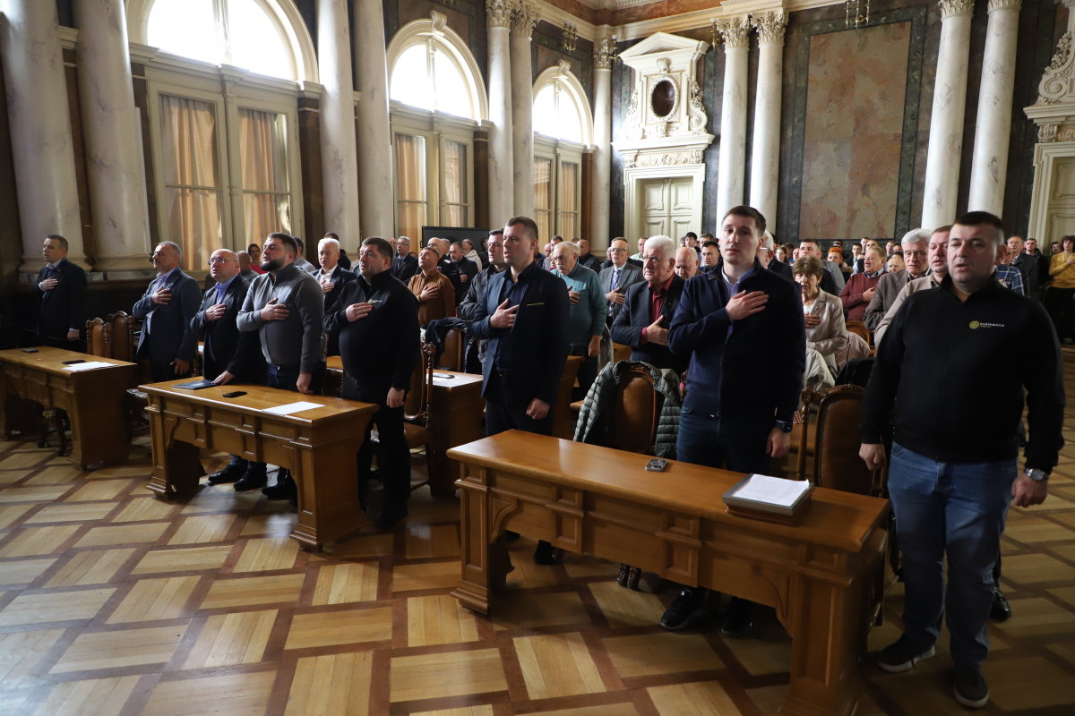 Фото з урочистостей у Львівській політехніці