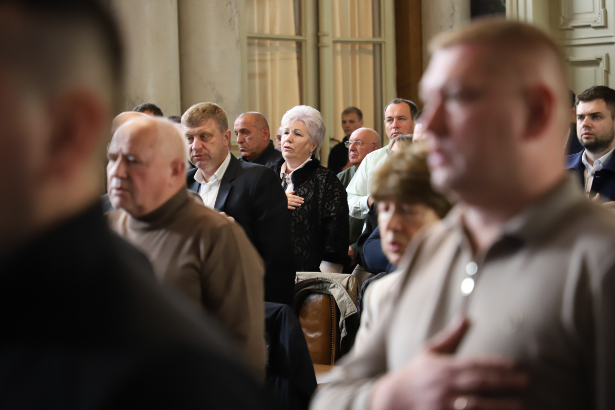 Фото з урочистостей у Львівській політехніці