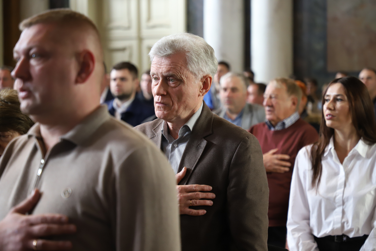 Фото з урочистостей у Львівській політехніці