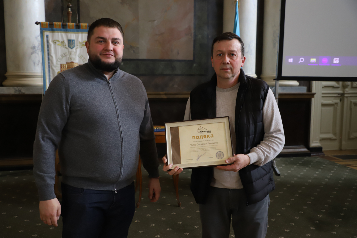 Фото з урочистостей у Львівській політехніці