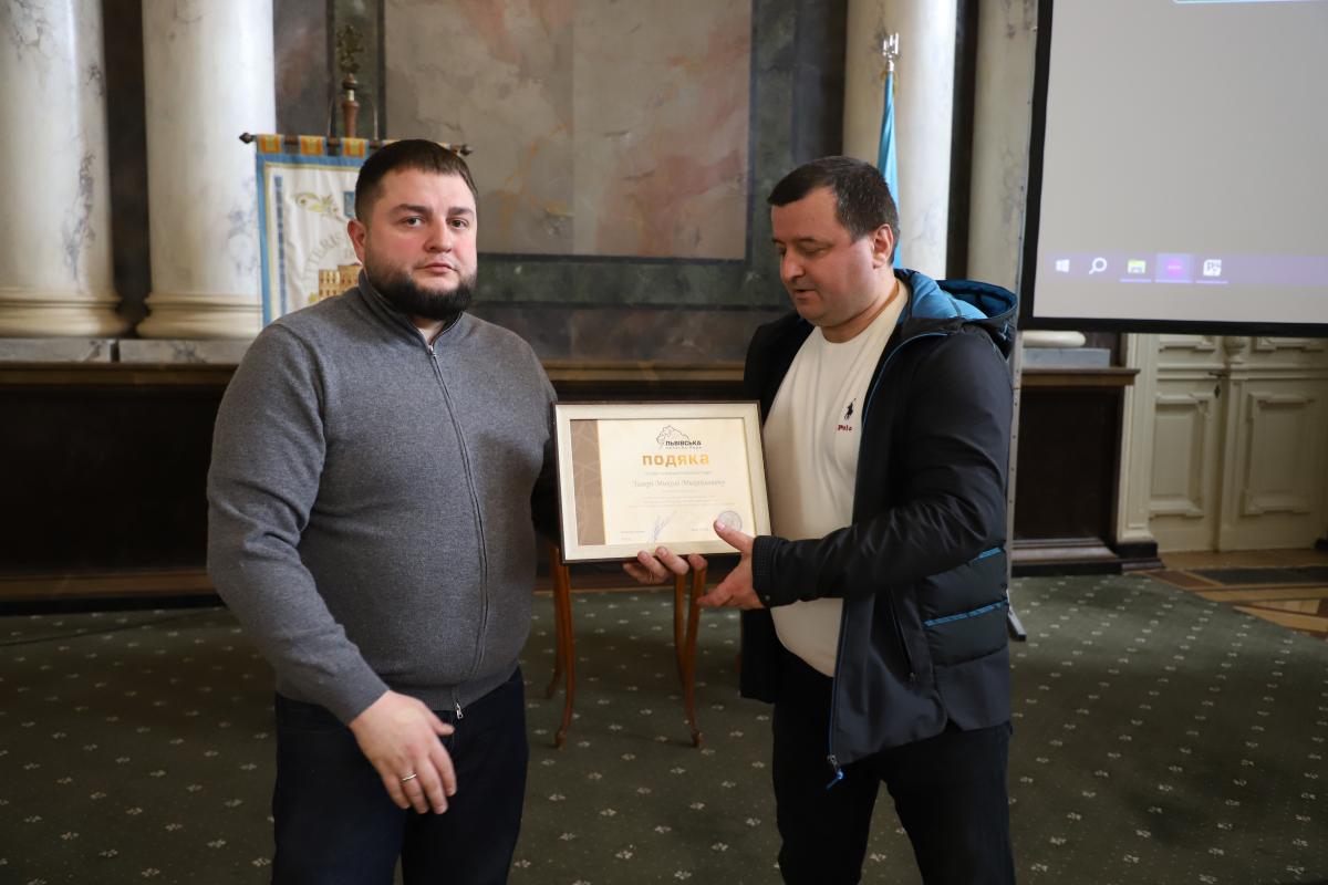 Фото з урочистостей у Львівській політехніці