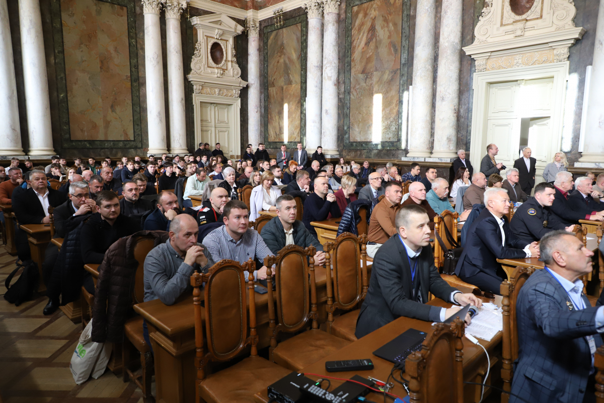 Фото з урочистостей у Львівській політехніці