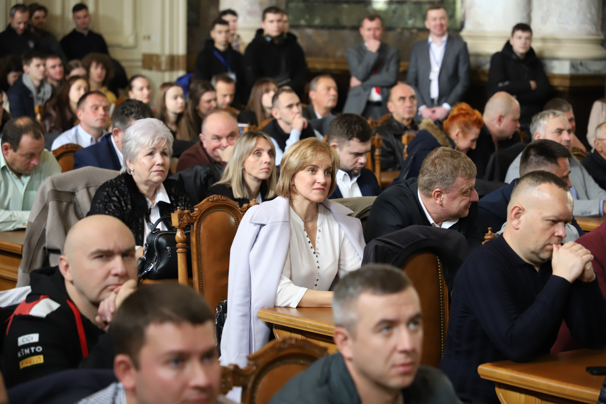 Фото з урочистостей у Львівській політехніці