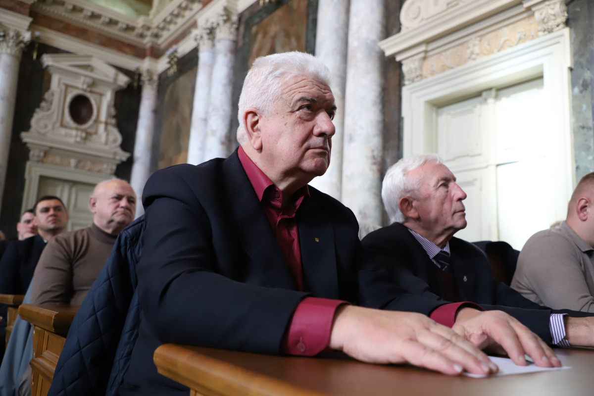 Фото з урочистостей у Львівській політехніці