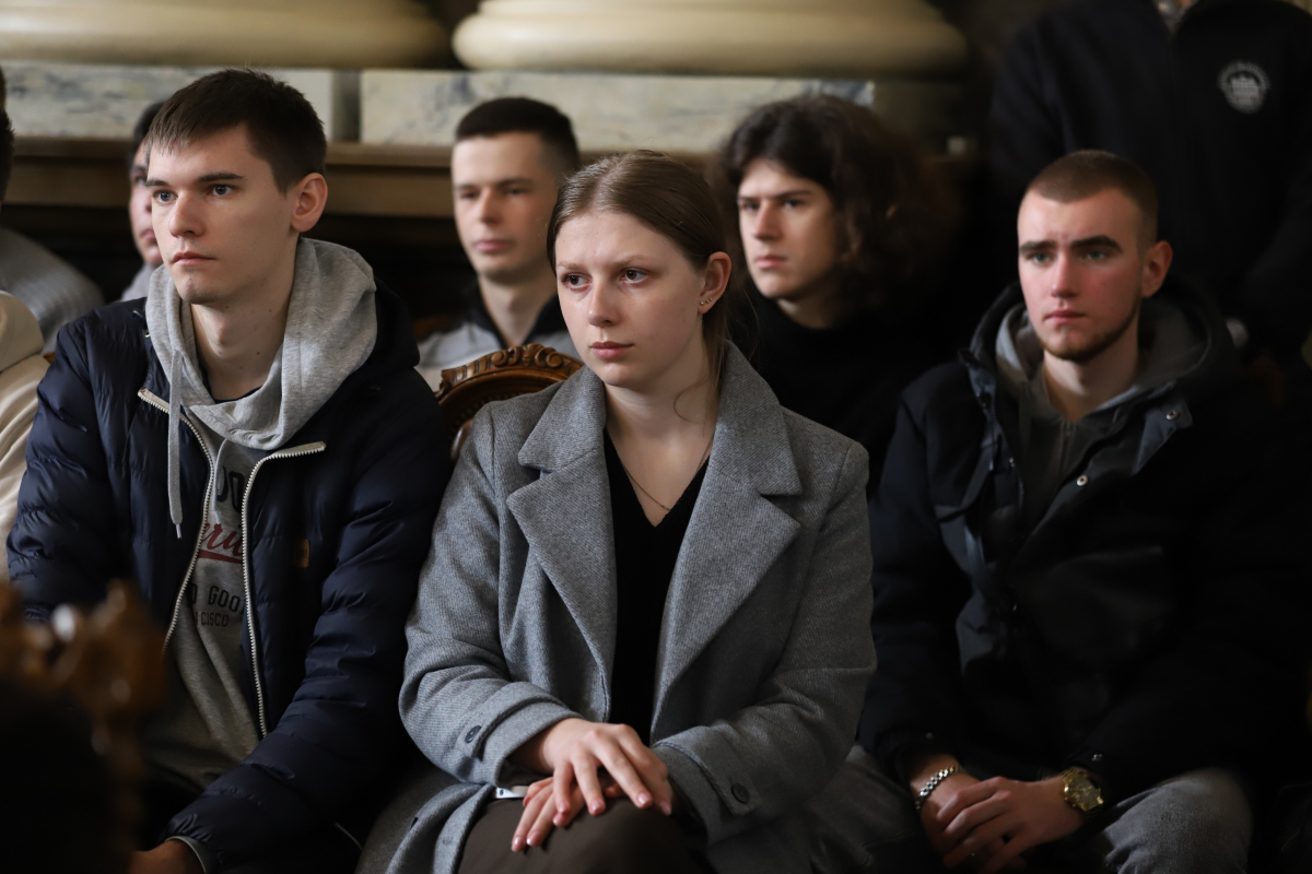 Фото з урочистостей у Львівській політехніці