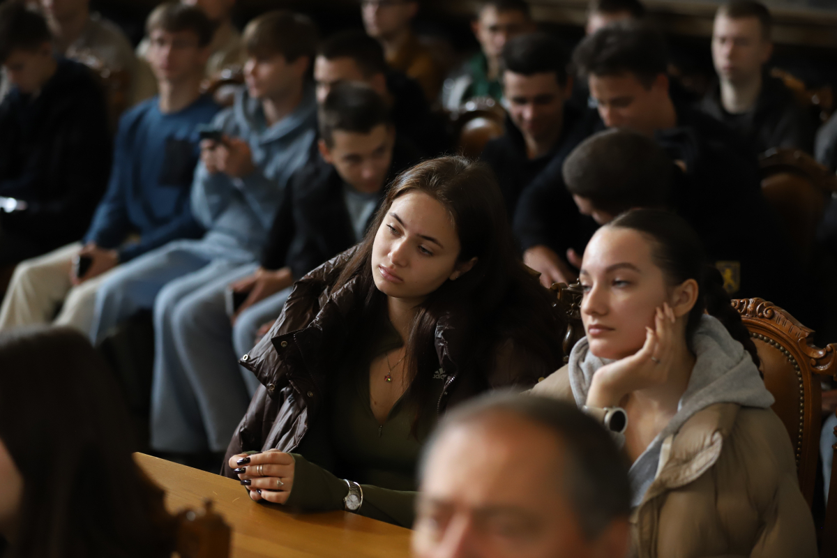 Фото з урочистостей у Львівській політехніці