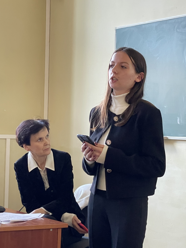 Фото з конференції студентів