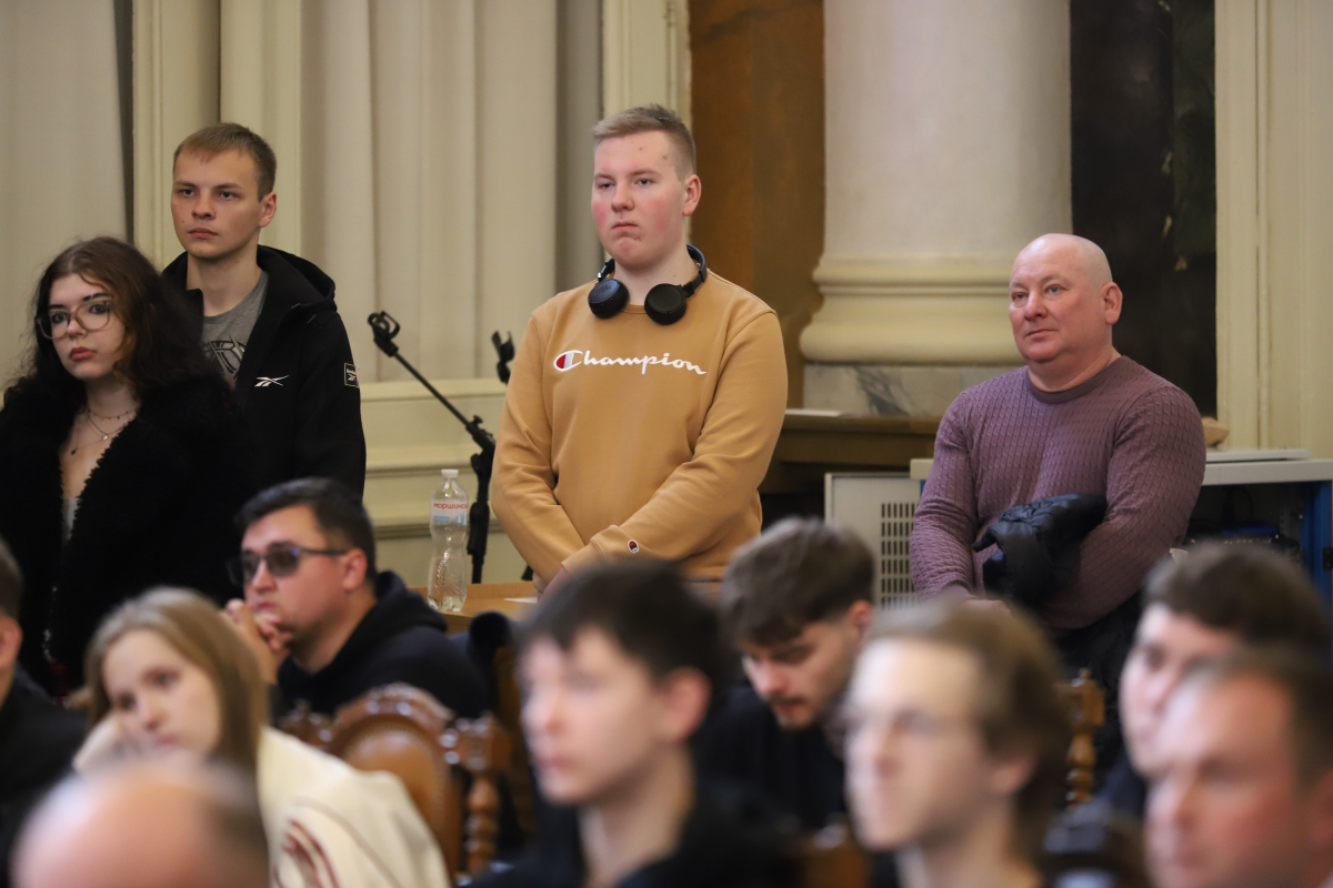 Фото з урочистостей у Львівській політехніці