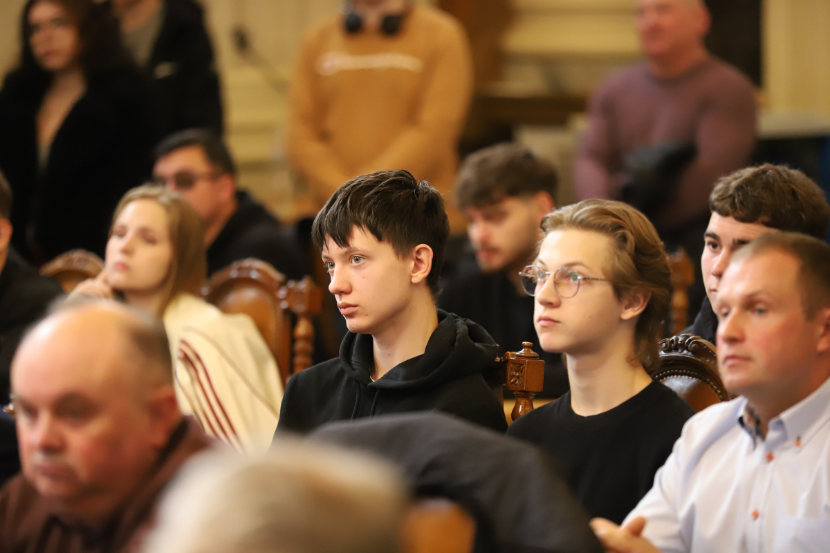 Фото з урочистостей у Львівській політехніці