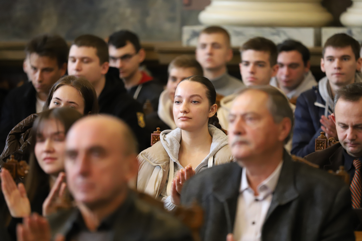 Фото з урочистостей у Львівській політехніці