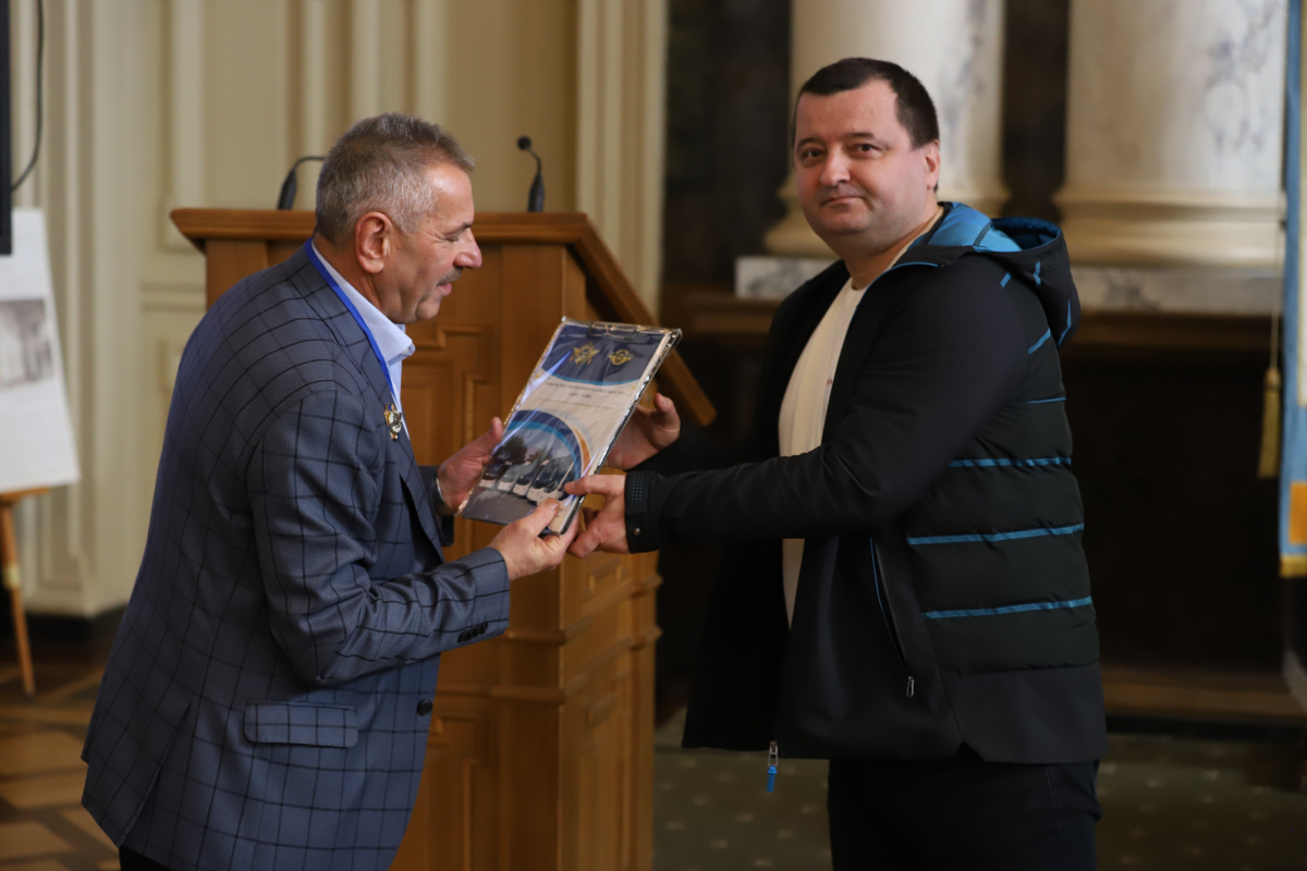 Фото з урочистостей у Львівській політехніці