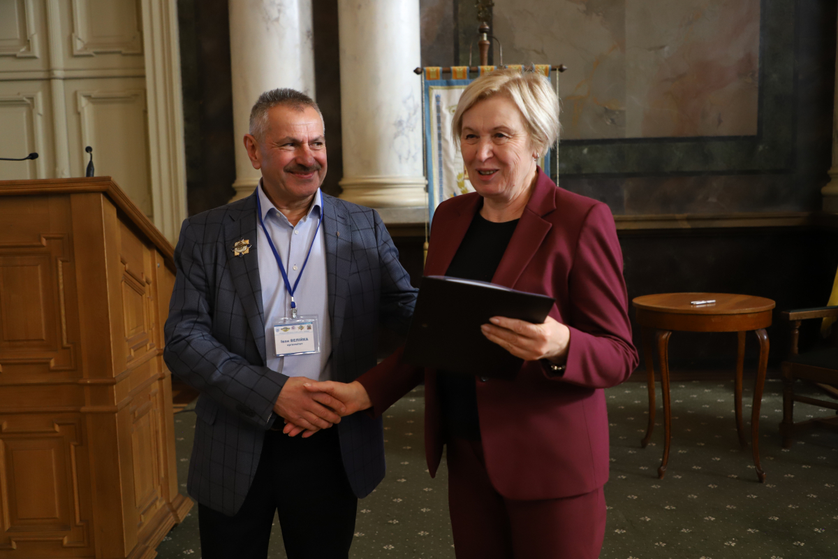 Фото з урочистостей у Львівській політехніці