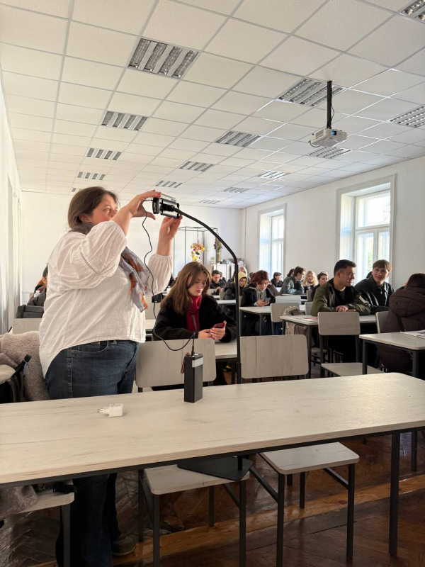 Фото з лекції