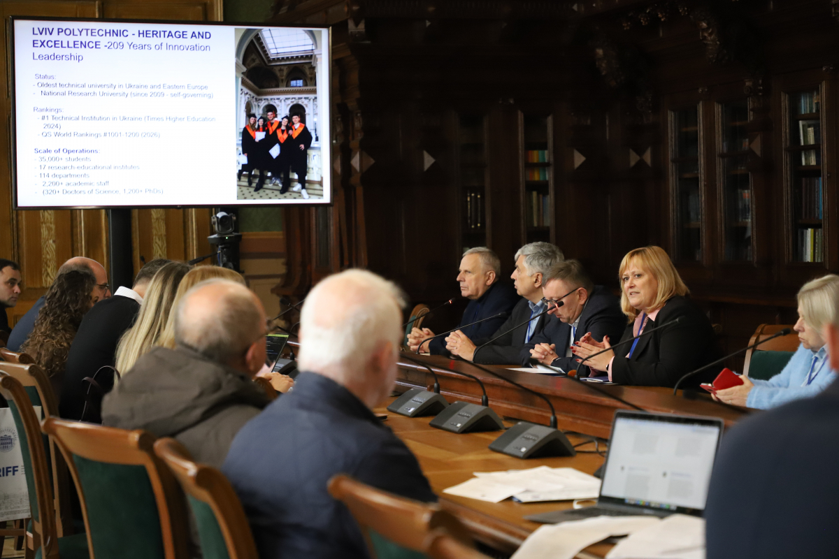 Фото із заходу у Львівській політехніці