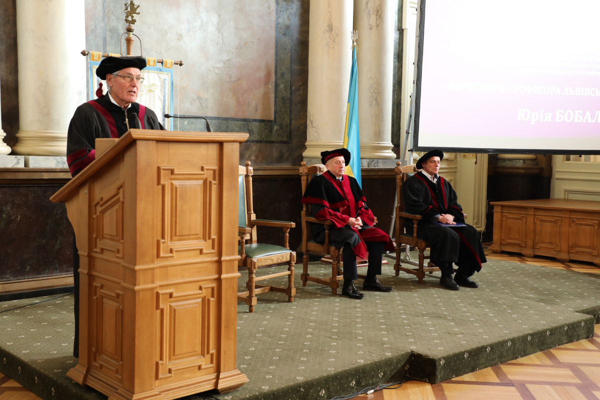 Фото з урочистостей у Львівській політехніці