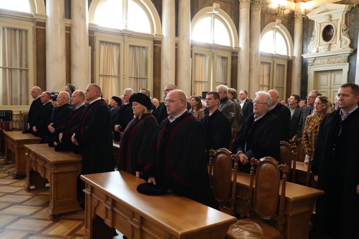 Фото з урочистостей у Львівській політехніці