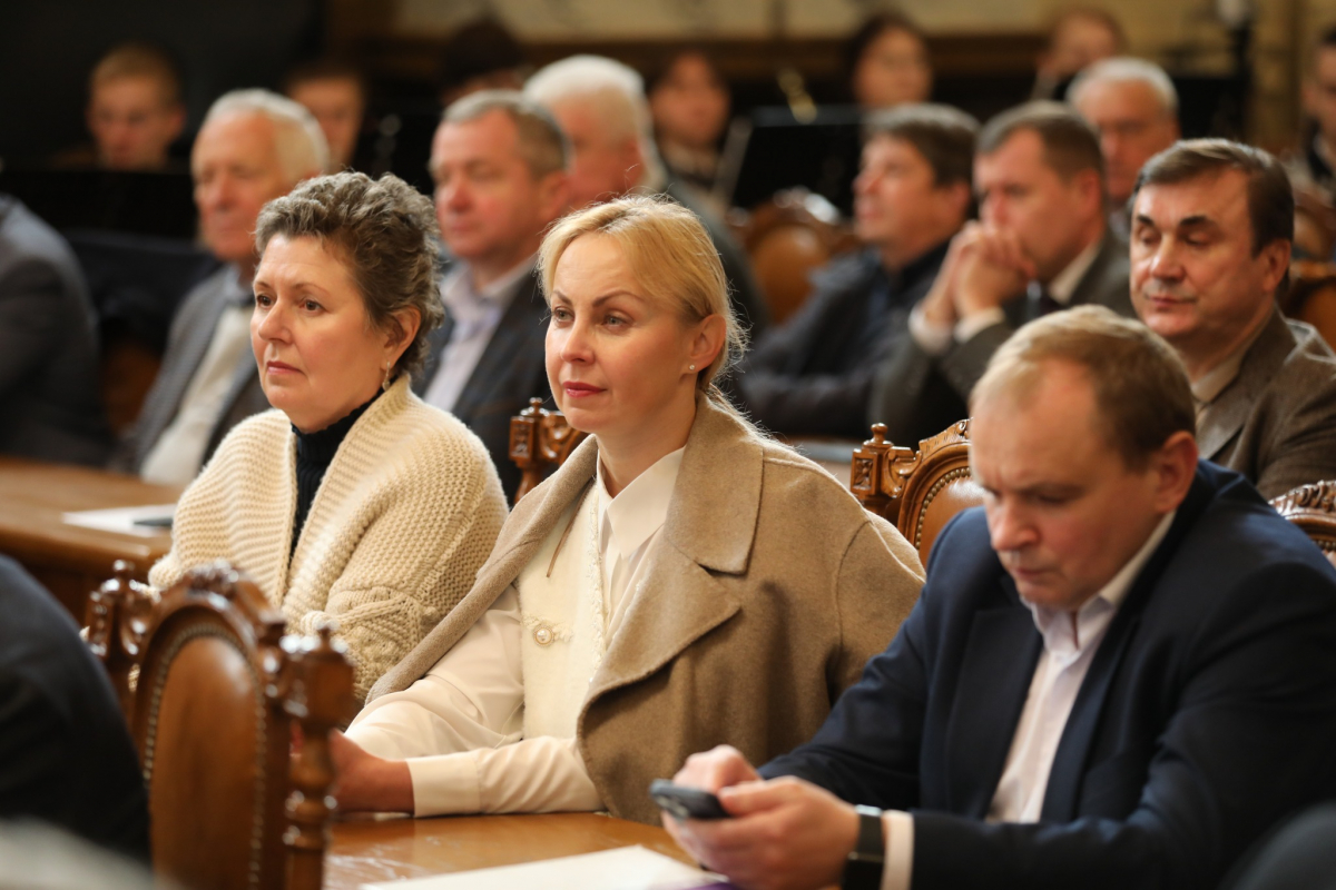 Фото з урочистостей у Львівській політехніці