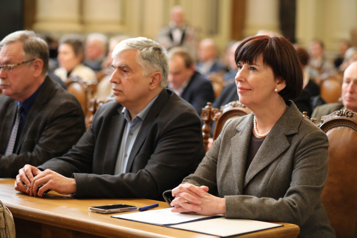 Фото з урочистостей у Львівській політехніці