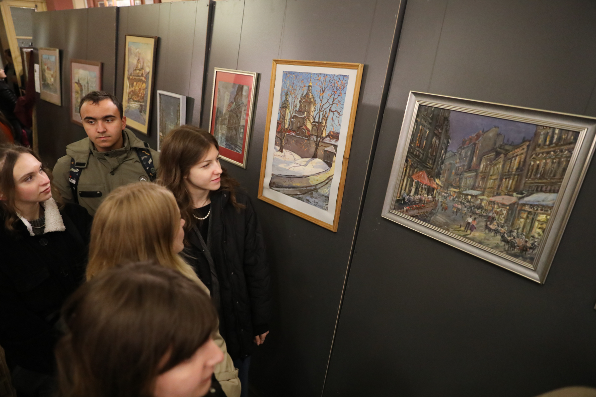Фото з виставки у Львівській політехніці