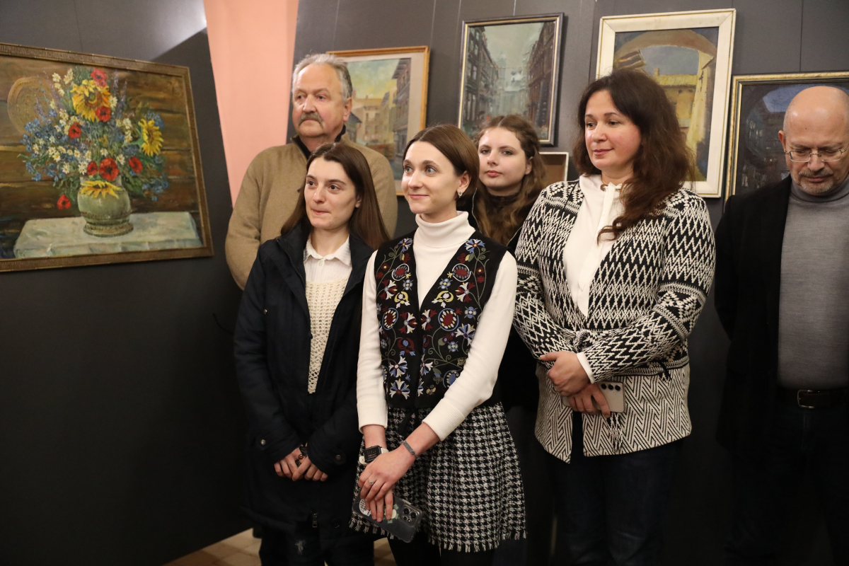 Фото з виставки у Львівській політехніці