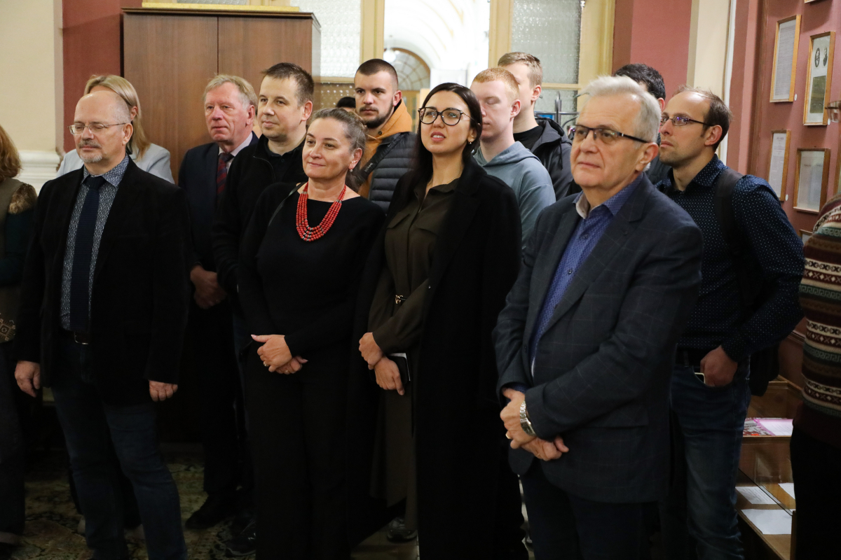 Фото з виставки у Львівській політехніці