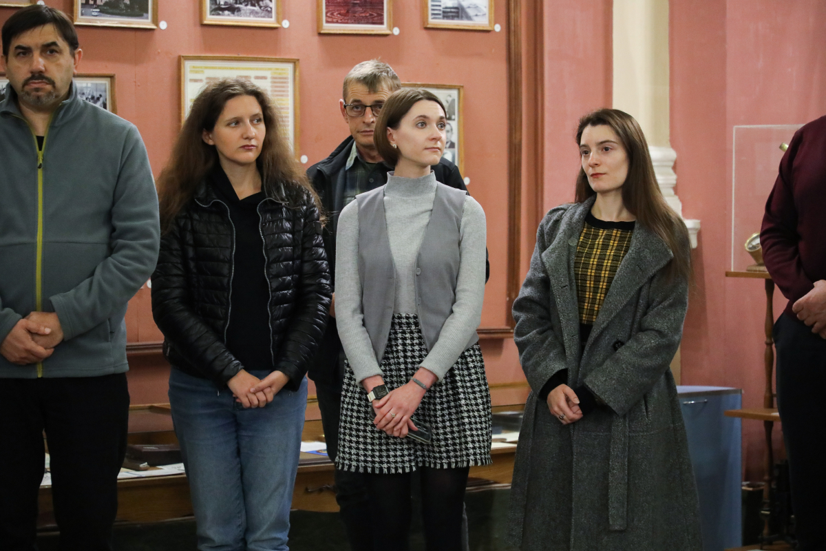 Фото з виставки у Львівській політехніці