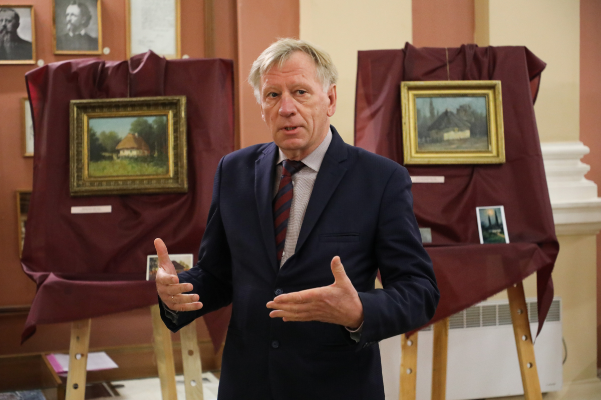 Фото з виставки у Львівській політехніці