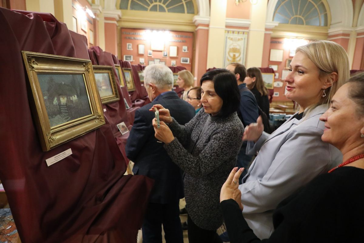 Фото з виставки у Львівській політехніці