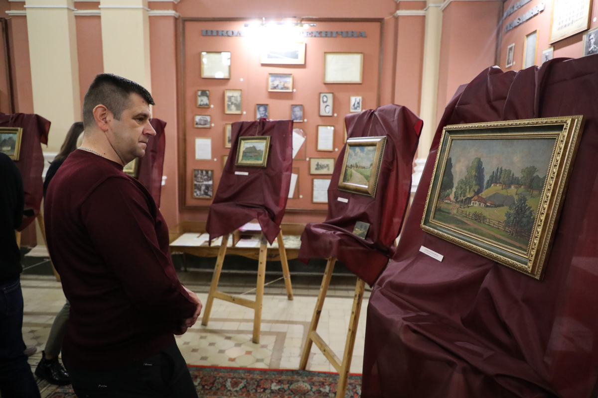 Фото з виставки у Львівській політехніці