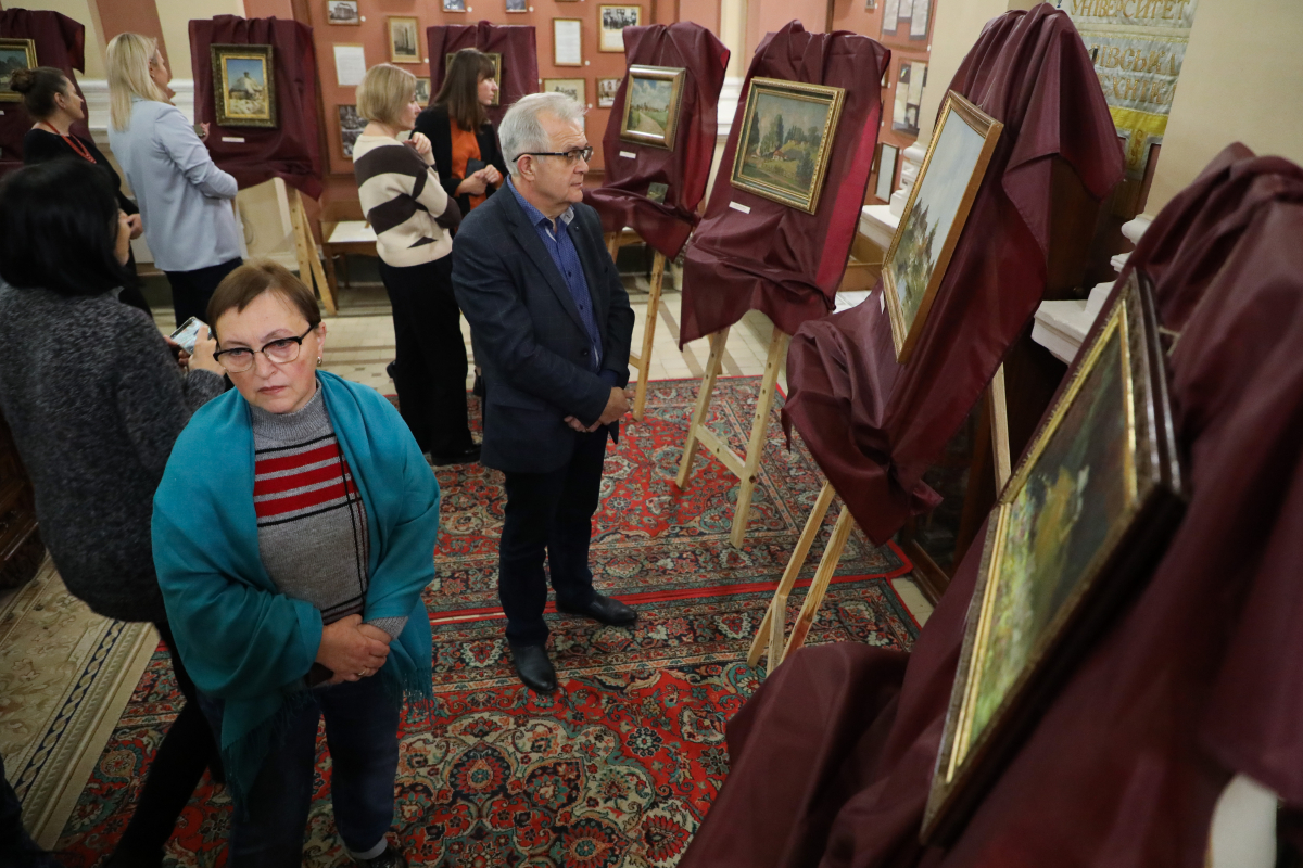 Фото з виставки у Львівській політехніці
